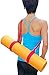 Clever Yoga - Yoga Mat Carrier Strap, Durable & Adjustable Strap Sling, Mat Holders, Straps & Carriers for Women & Men, Exercise & Workout Essentials & Accessories - Gray