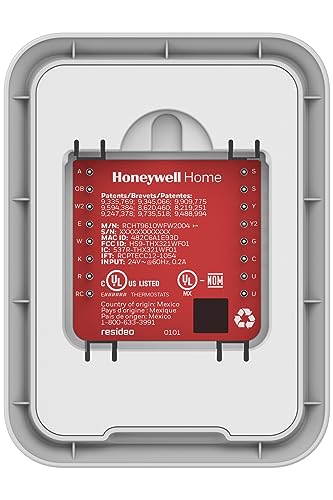 Honeywell Home T9 WiFi Smart Thermostat with 1 Smart Room Sensor, Touchscreen Display, White - View 6