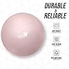 Exercise-ball-with-Air-Foot-Pump-55-75cm-Anti-Burst-Support-2200lbs-Extra-thick-Yoga-Birthing-Pregnancy-Pilates-Core-Strengthen-Fitness-Exercize-Balls-Easy-to-inflate Exercise Birthing Pregnancy ball 55-75cm - Anti-Burst Extra thick Yoga Pilates Core Strengthen Fitness Exercize Labours…