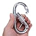 Climbing Carabiner - UIAA & CE Rated Carabiner Clip | Heavy Duty Locking Carabiner for Climbing, Rigging, Ropes, Hammocks, Camping