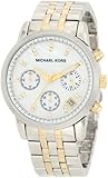 Michael Kors MK5057 Two-Tone Chronograph with Stones Watch