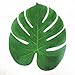 Tinksky Tropical Palm Leaves 13-Inch Simulation Leaf for Hawaiian Luau Party Jungle Beach Theme Party Decorations,12-Pack