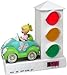 IT'S ABOUT TIME... Stoplight Sleep Enhancing Alarm Clock for Kids (Girl Car Clock)