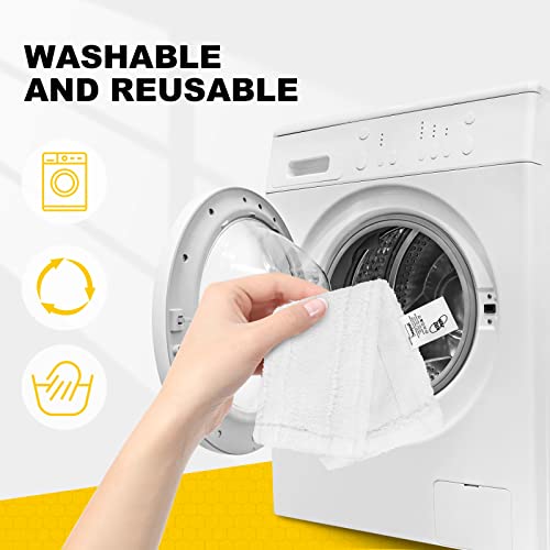 KEEPOW 5 Pack Steam Cleaner Pads Compatible with Karcher EasyFix SC2, SC3, SC4, SC5, Steam Cleaner Accessories for Karcher, Steam Mop Pads