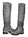 DREAM PAIRS TROLLEY Women's Fashion Knee High Slouchy Side Zipper Riding Boots