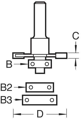 Trend CraftPro Bearing Guided Biscuit Jointer Router Cutter, 1/4 Inch Shank, 4mm Cut Length, for Biscuit Sizes 0, 10, 20 - Image 5