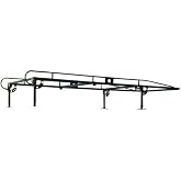 Buyers Products 1501250 13.5 Foot Steel Service Body Truck Ladder Rack | Carry Ladders And Long Cargo With A 1,000-Pound Capacity, Durable Strong Steel Construction And Secure Bolt-On Mounting