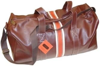 mens faux leather holdall