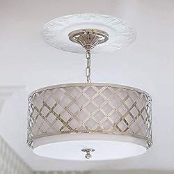 Ciata Ceiling Medallion for Ceiling Light, 10-Inch