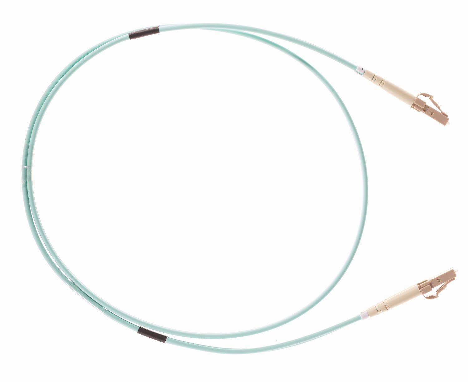 4Cabling PlusOptic 3m LC-LC OM4 Multimode Backwards compatible with OM3 Fibre Optic Duplex LSZH Patch Lead