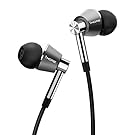 1MORE Triple Driver In Ear Headphones (Earphones, Earbuds) with Microphone (Titanium)
