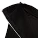 Dearlovers Women Zip Back Solid Blouse Top XX-Large Black