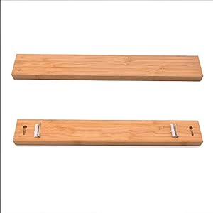 Messenstrip 40 cm, Messenmagneet, Magnetische Messenhouder, Messenblok zonder Messen, Magnetic Knife Strip, Acacia…