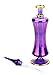 NileCart 9 in. Egyptian Perfume Bottle large size. Violet handmade in Egypt For your perfume, essential oils, Egyptian decoration or party table centerpiece