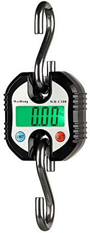 AJH Fishing Scale 150kg Backlit LCD Screen Portable Electronic Balance Digital Electronic Fish Luggage with Digital LCD Display