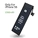 Energy Tech iPhone 5S Replacement Battery 1560mAh with Repair Tools Kit Adhesive Stripes and Screen Protector for Model A1533, A1453, A1457, A1518, A1528, A1530.