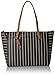 Fossil womens Rachel Black/White Tote Bag, Black/White, One Size US