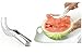 Easy Use Design Watermelon Slicer Tongs - Stainless Steel