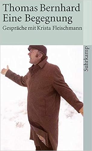Eine Begegnung Gesprache Mit Krista Fleischmann Suhrkamp Taschenbuch Amazon De Bernhard Thomas Fleischmann Krista Fleischmann Krista Bucher