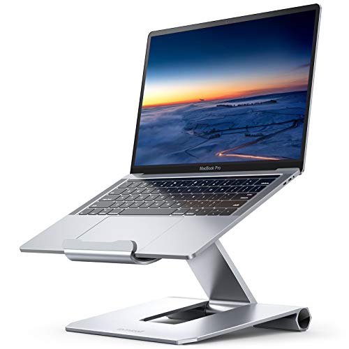 Lamicall Laptop Stand, Adjustable Notebook Riser Foldable Portable
