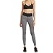 Women Leggings, Gillberry Women Sports Trousers Athletic Gym Workout Fitness Yoga Leggings Pants (S, Gray+Black)