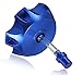 Annpee Petrol Gas Fuel Tank Cap Cover with Breather Valve For Chinese Pit Dirt Bike Motorcycle SSR Thumpstar KLX Lifan YX 50cc-160cc (Blue)