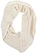 Simplicity Unisex Long Cowl Knitted Neck Scaves Circle Infinity Scarf, Beige