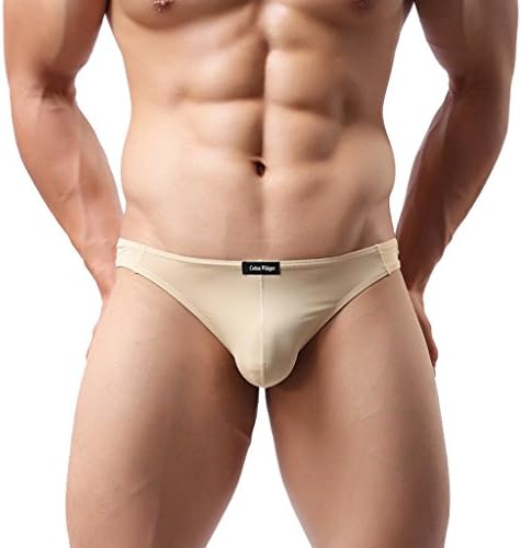 Mens U-shaped G-string Lace Thong Exotic See Through Underwear Fresh M