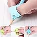6 Pack Pencil Grips for Kids - Children Pen Grip Hand Writing Help - Assorted Writing Aid Holder Trainer Posture Correction Finger Grippers for Kids Learning to Write Special Needs (Random Colors)