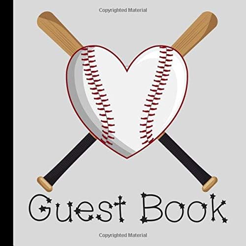 Guest Book: Baseball Baby Shower Guest Book Includes Gift Tracker and Picture Pages to Create a Lasting Memory Keepsake You Can Treasure Forever