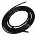 Upgr8 Universal Inner Diameter High Performance 5 Feet Length Silicone Vacuum Hose Line (6MM(1/4 Inch), Black)