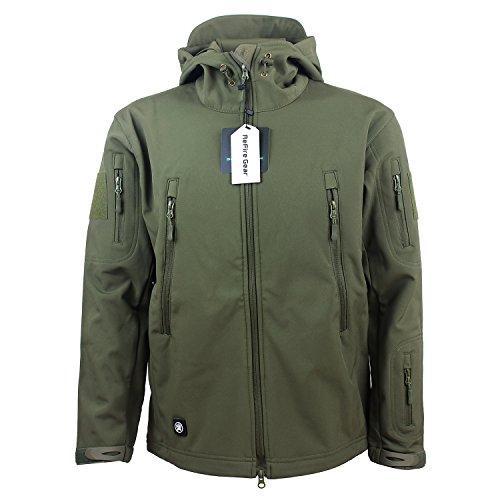 WHG ReFire Gear Men's Soft Shell Military Tactical Jacket Outdoor