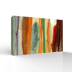 Wall26-Canvas Wall Art-Abstract Colorful Lines-Giclee Painting Wall Art for Bedroom Living Room Home Decoration - 12x18 inches