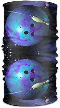 Ancharpin Space Star Bowling Ball Versatile Sports Casual Multifunctional Headwear Bandanas Quick-dry Magic Sport Headscarf For Men Women Yoga Running Outdoor
