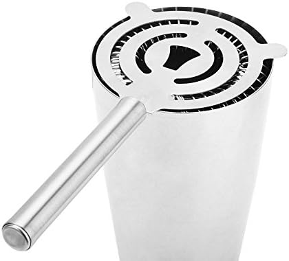 Joyfor Professional Cocktail Strainer Stainless Steel Bar Stainer - Silver