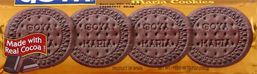GOYA CHOCOLATE MARIA COOKIES, 7 OUNCE