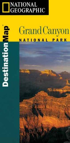 National Geographic - Destination Map-Grand Canyon - Destination Maps with Book(s)