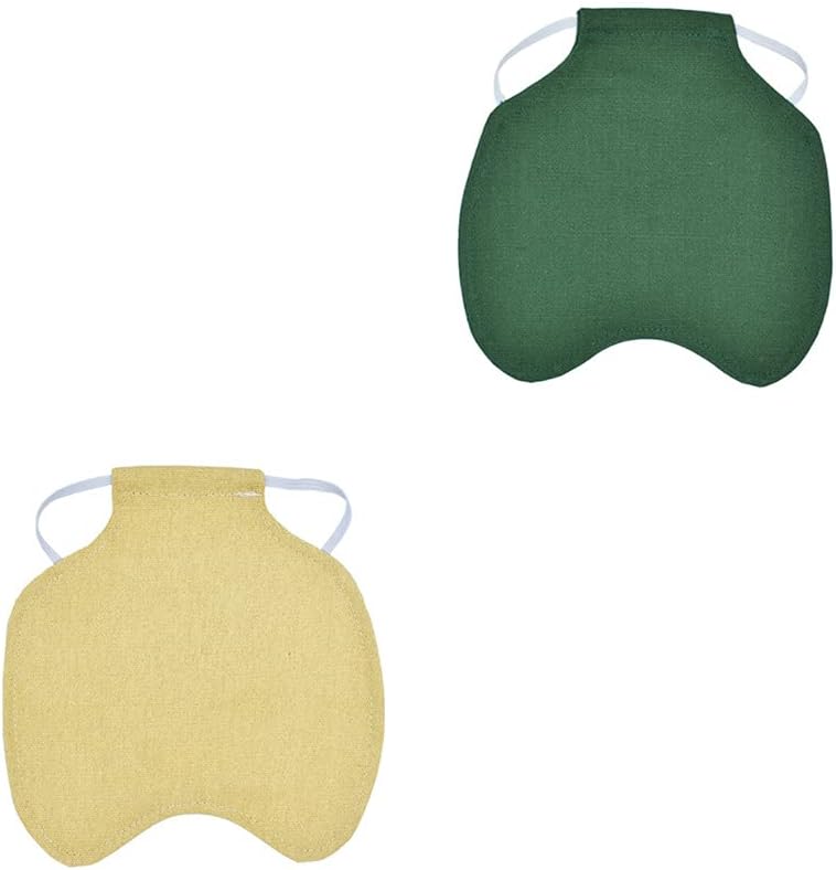 Juliyeh Chicken Saddle Apron 2pcs Poultry Feather Protector Vest Army Green