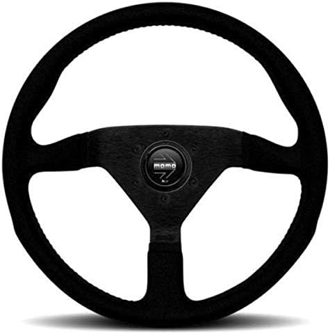 Amazon.com: Momo MCL32BK1B Montecarlo 320 mm Leather Steering 