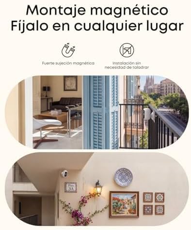 eufyCam C35 cámara de vigilancia WiFi Exterior e Interior