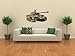 Military Wall Decals - Desert CamoTank - 12 inch Removable Graphic