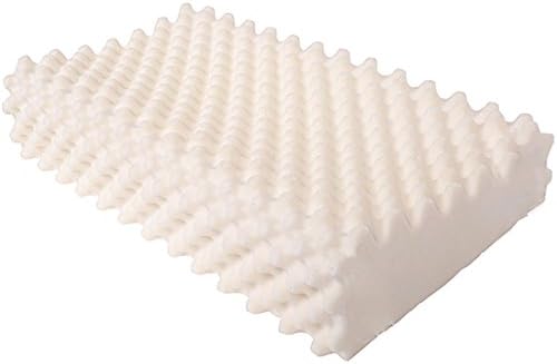 Natural Latex Pillow for Sleeping, Neck Pain Relief with Hypoallergenic Cover, for Side Sleepers and Back Sleepers