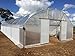 A&A Green Store Greenhouse Plastic 4 Year 6 mil UV Resistant Clear Polyethylene Film (20' x 40')
