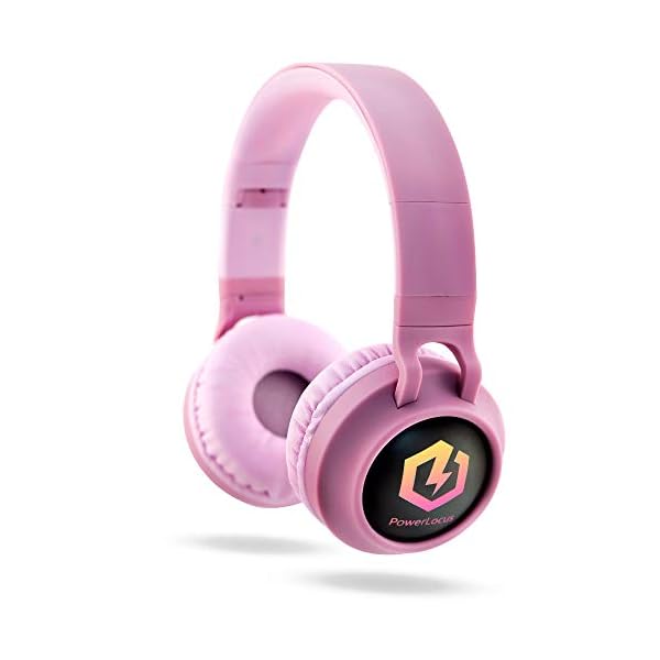 Headphones-for-Kids-PowerLocus-Bluetooth-Headphones-Kid-Headphone-Over-Ear-with-LED-Lights-Foldable-Headphones-with-MicrophoneVolume-Limited-Wireless-and-Wired-Headphone-for-PhonesTabletsPCTV PowerLocus Headphones for Kids, Bluetooth Headphones, Kid Headphone Over-Ear with LED Lights, Foldable Headphones with…