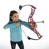 Pink Nitro Blazer Compound Bow Kit by NXT Generation - Accurate Bowhunting Target Practice and Play for Kids - Unisex - Comes with Three Suction Cup Arrows - For Lefties and Righties for Kids 8 and up
