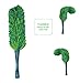 Pomatree Microfiber Duster for Cleaning and Dusting Ceiling Fans, Cobwebs, Chandeliers and Light Fixtures | Threaded Brush Tool Attachment for Extension Pole to Reach Tall Walls, Vaulted Ceilings