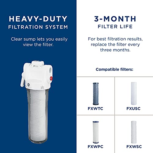 GE Entire Home Water Filter System Water Filtration System Reduces