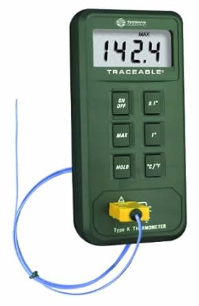 Thomas Traceable Digital Thermometer, with Recorder Output, -50 to 1999