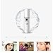 ELINKMALL USB Rechargeable Nano Facial Steamer Mini Handy Nano Face Sprayer Portable Moisturizing Atomization Beauty Device (white)