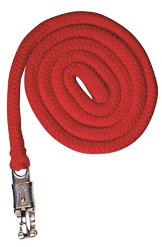 HKM Stars Lead rope with panic hook Red 180 cm